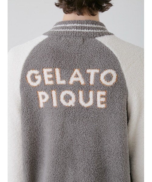 gelato pique（ジェラートピケ）の「【HOMME】パウダーパンダジャガードブルゾン（ルームウェア/パジャマ・メンズ・グレー・LARGE/MEDIUM）」の17枚目の写真