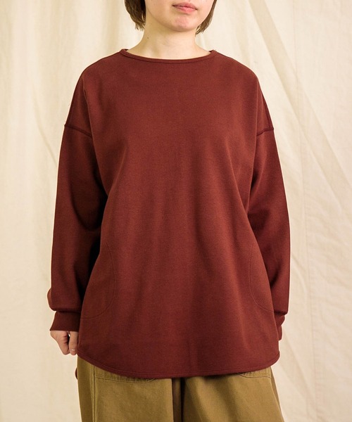 tシャツ 「Brocante / ブロカント」 40/ポンチ ポッシュチュニック レディース セール】[Brocante / ブロカント] 40/ポンチ ポッシュチュニック