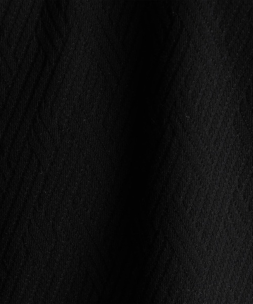 NICOLE CLUB FOR MEN(ニコルクラブフォーメン)の「バスケットリンクスジャガードVネックプルオーバ(Tシャツ/カットソー・メンズ・シルバーグレー/ピンク系/ブラック系/ブラック/オフホワイト・MEDIUM/LARGE/X-LARGE)」の19枚目の写真