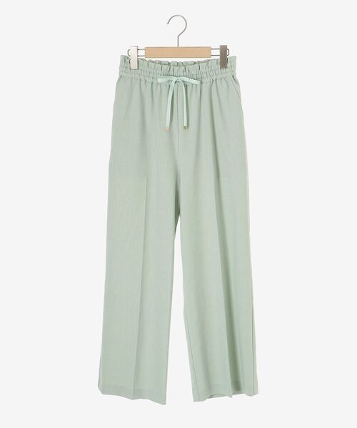 le.coeur blanc(ルクールブラン)の「《名品★履きやすさ抜群!》アサレチックイージーワイドパンツ(その他パンツ・レディース・ネイビー/サンドベージュ/ブルー/グレイッシュベージュ/ミント・40/38/36)」の20枚目の写真