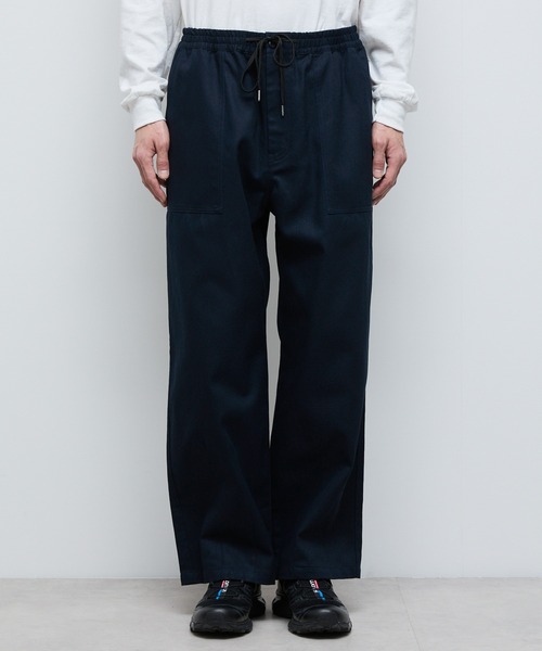 Firsthand(ファーストハンド)の「イージーバルーンデニムパンツ(デニムパンツ・メンズ・ダークネイビー/ダークグレー/ブラウン/ブラック・マルチサイズ)」の5枚目の写真