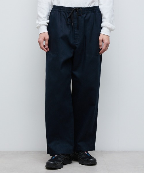 Firsthand(ファーストハンド)の「イージーバルーンデニムパンツ(デニムパンツ・メンズ・ダークネイビー/ダークグレー/ブラウン/ブラック・マルチサイズ)」の9枚目の写真