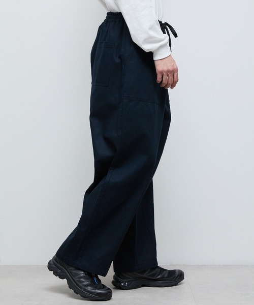 Firsthand(ファーストハンド)の「イージーバルーンデニムパンツ(デニムパンツ・メンズ・ダークネイビー/ダークグレー/ブラウン/ブラック・マルチサイズ)」の15枚目の写真