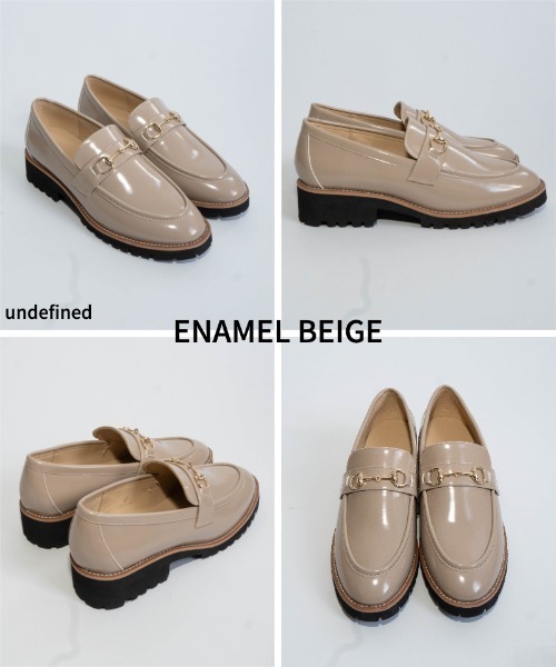 Fabby fabby（ファビィーファビィー）の「厚底ビットローファー（ローファー・レディース・ブラック系その他/ブラック/ベージュ・LARGE/MEDIUM/SMALL）」の21枚目の写真