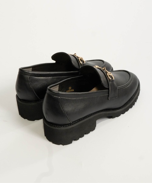 Fabby fabby（ファビィーファビィー）の「厚底ビットローファー（ローファー・レディース・ブラック系その他/ブラック/ベージュ・LARGE/MEDIUM/SMALL）」の17枚目の写真