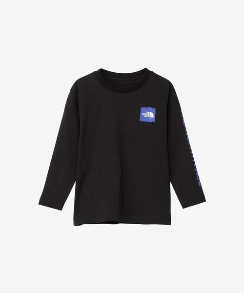 THE NORTH FACE（ザノースフェイス）の「THE NORTH FACE ザ・ノース・フェイス Tシャツ キッズ 長袖 ロンT バックプリント トドラーロングスリーブスリーブグラフィックティー NTT32537（Tシャツ/カットソー・キッズ・ブラック/ホワイト/ダークグリーン/ブラック系その他/ライトブルー・100cm/110cm/120cm）」の6枚目の写真