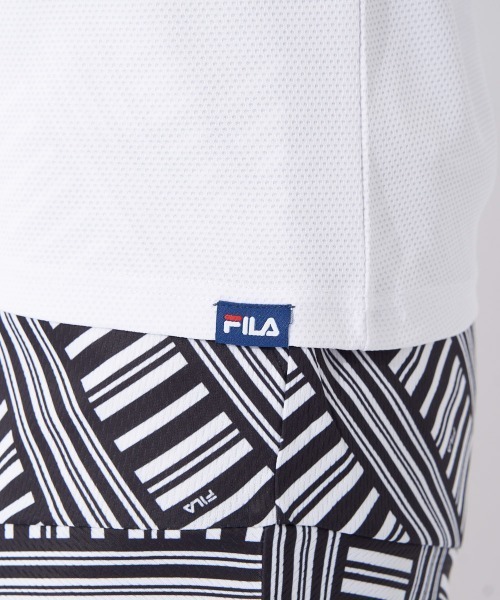 FILA GOLF(フィラゴルフ )の「パフスリーブ半袖シャツ(シャツ/ブラウス・レディース・レッド/ホワイト/ライトブルー・MEDIUM/LARGE/XX-SMALL/SMALL/X-LARGE)」の12枚目の写真
