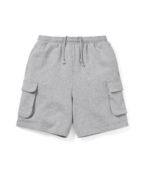 thisisneverthat(ディスイズネバーザット)の「Cargo Sweatshort(スウェットパンツ・メンズ・パープル系/ヘザーグレー/ブラック・M/S/XL/L)」の2枚目の写真