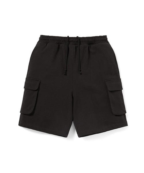 thisisneverthat(ディスイズネバーザット)の「Cargo Sweatshort(スウェットパンツ・メンズ・パープル系/ヘザーグレー/ブラック・M/S/XL/L)」の1枚目の写真