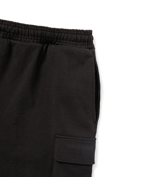 thisisneverthat(ディスイズネバーザット)の「Cargo Sweatshort(スウェットパンツ・メンズ・パープル系/ヘザーグレー/ブラック・M/S/XL/L)」の4枚目の写真