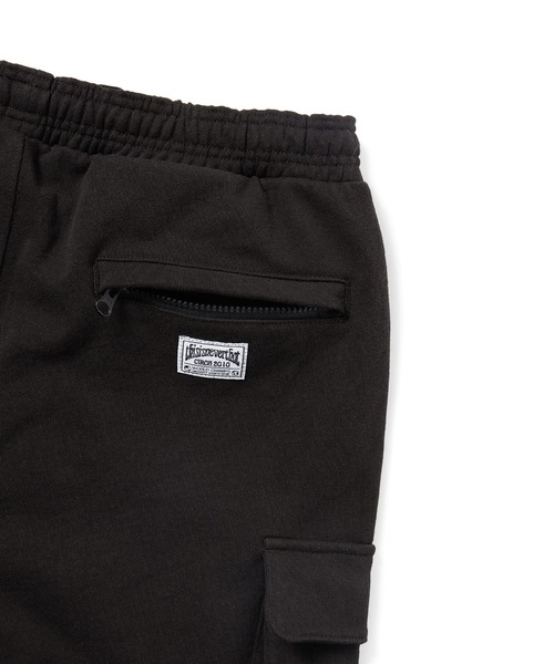 thisisneverthat(ディスイズネバーザット)の「Cargo Sweatshort(スウェットパンツ・メンズ・パープル系/ヘザーグレー/ブラック・M/S/XL/L)」の5枚目の写真