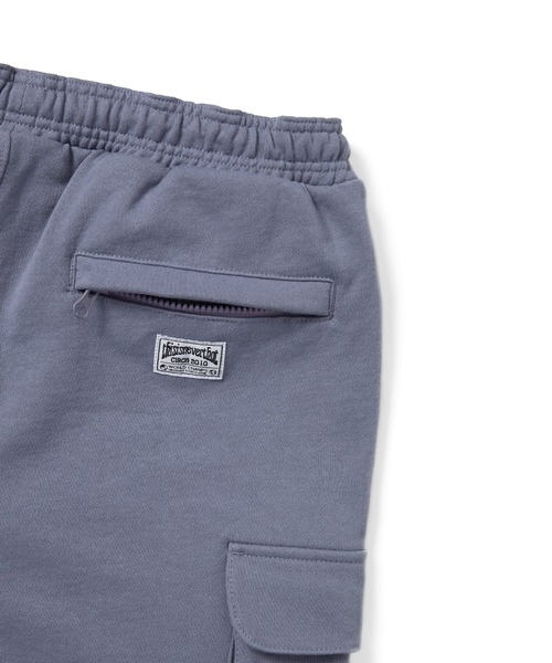 thisisneverthat(ディスイズネバーザット)の「Cargo Sweatshort(スウェットパンツ・メンズ・パープル系/ヘザーグレー/ブラック・M/S/XL/L)」の11枚目の写真