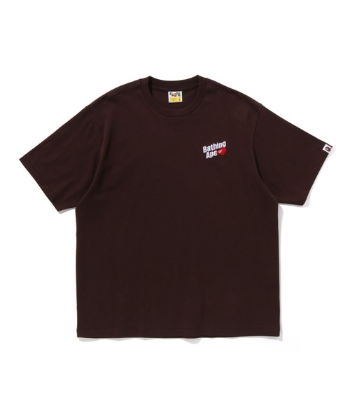 BATHING APE LOGO RELAXED FIT TEE（Tシャツ/カットソー）｜A