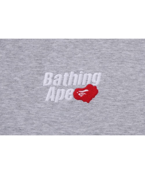 A BATHING APE☆CREST カレッジロゴ リラックスフィット アベイシングエイプA BATHING APE クラシックカレッジロゴ