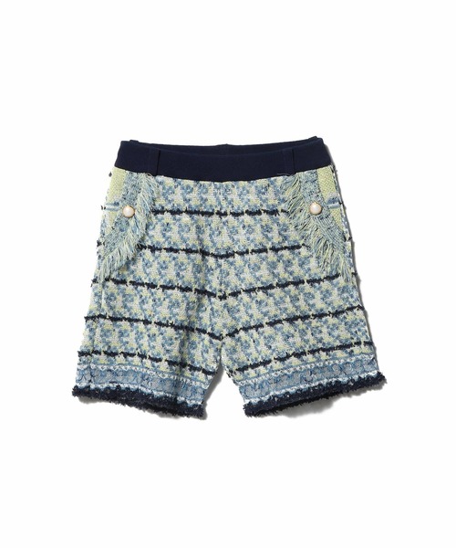 boussole（ブソル）の「BOUSSOLE / ファンシーツイードショートパンツ（その他パンツ・レディース・ピンク/ブルー・FREE）」の6枚目の写真