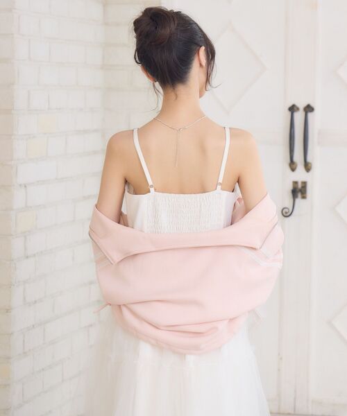 ems excite(エムズエキサイト)の「リボンティアードキャミOP(ワンピース・レディース・ブルー/ブラック系その他/ナチュラル・FREE)」の22枚目の写真