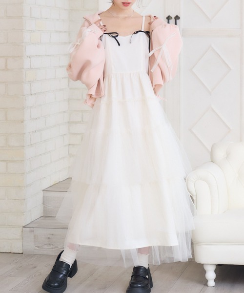 セール】リボンティアードキャミOP（ワンピース）｜ems excite