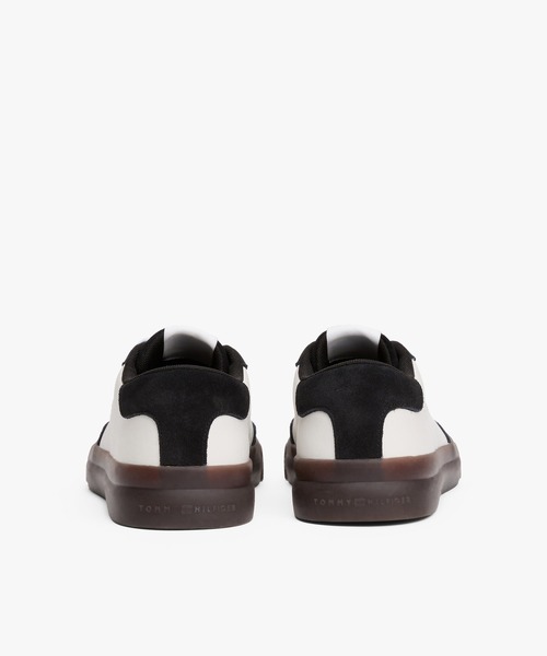 TOMMY HILFIGER（トミーヒルフィガー）の「カップセットサマーレザースニーカー（スニーカー・メンズ・ホワイト/アイボリー・26cm/26.5cm/27.5cm）」の15枚目の写真