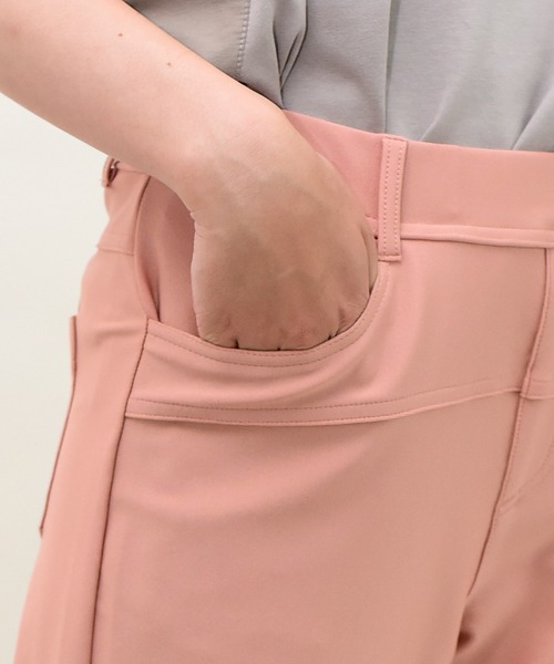 UNDICI・NOVE(ウンディッチノーベ)の「【UNDICI・NOVE】ウンディッチ・ノーベ/ ストレッチ プルオン パンツ(その他パンツ・レディース・ピンク/ブラウン/ベージュ/チャコールグレー・L/M/S)」の9枚目の写真