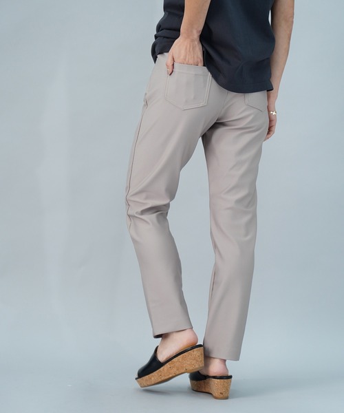 UNDICI・NOVE(ウンディッチノーベ)の「【UNDICI・NOVE】ウンディッチ・ノーベ/ ストレッチ プルオン パンツ(その他パンツ・レディース・ピンク/ブラウン/ベージュ/チャコールグレー・L/M/S)」の15枚目の写真