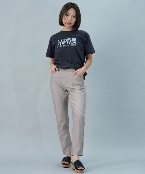 UNDICI・NOVE(ウンディッチノーベ)の「【UNDICI・NOVE】ウンディッチ・ノーベ/ ストレッチ プルオン パンツ(その他パンツ・レディース・ピンク/ブラウン/ベージュ/チャコールグレー・L/M/S)」の16枚目の写真