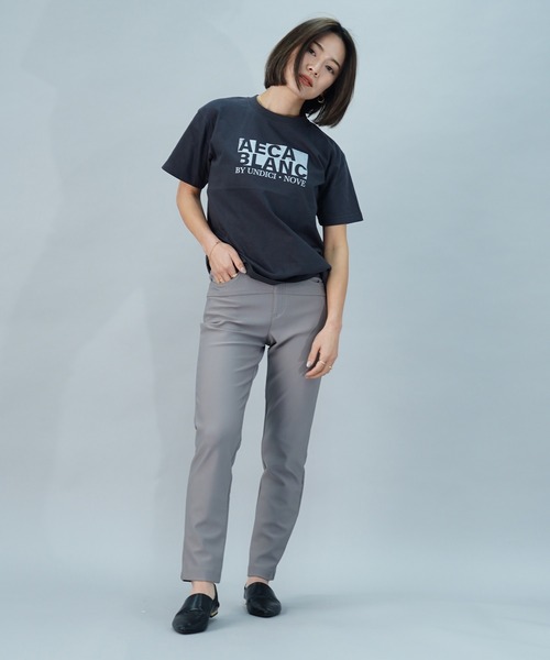 UNDICI・NOVE(ウンディッチノーベ)の「【UNDICI・NOVE】ウンディッチ・ノーベ/ ストレッチ プルオン パンツ(その他パンツ・レディース・ピンク/ブラウン/ベージュ/チャコールグレー・L/M/S)」の18枚目の写真