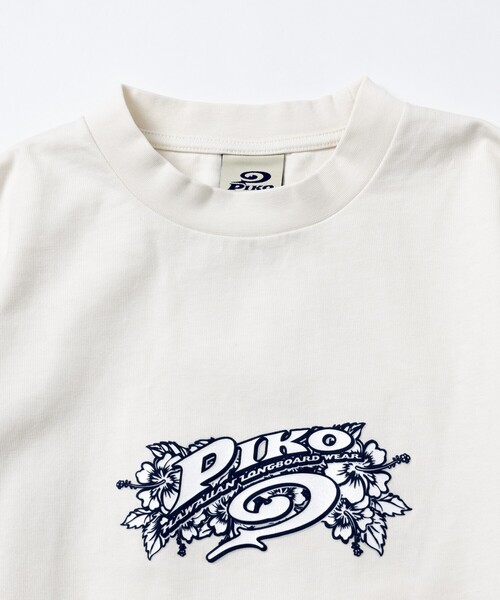 FREAK'S STORE(フリークスストア)の「PIKO/ピコ 別注 フラワークロスロゴ ロングスリーブTシャツ(Tシャツ/カットソー・メンズ・ブルー/オフホワイト/ブラック・X-LARGE/LARGE/MEDIUM)」の10枚目の写真