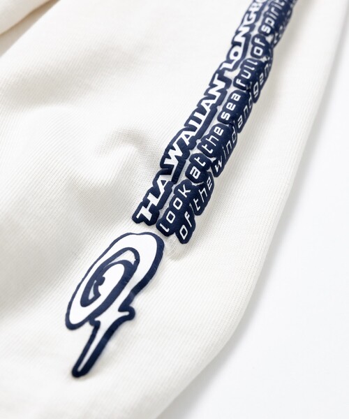 FREAK'S STORE(フリークスストア)の「PIKO/ピコ 別注 フラワークロスロゴ ロングスリーブTシャツ(Tシャツ/カットソー・メンズ・ブルー/オフホワイト/ブラック・X-LARGE/LARGE/MEDIUM)」の5枚目の写真