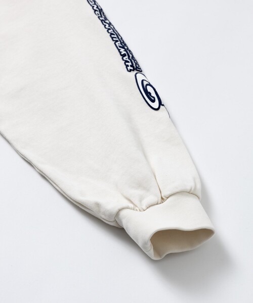 FREAK'S STORE(フリークスストア)の「PIKO/ピコ 別注 フラワークロスロゴ ロングスリーブTシャツ(Tシャツ/カットソー・メンズ・ブルー/オフホワイト/ブラック・X-LARGE/LARGE/MEDIUM)」の6枚目の写真