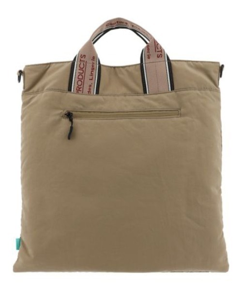 THEATRE PRODUCTS（シアタープロダクツ）の「【THEATRE PRODUCTS/シアタープロダクツ】 NAUGHTIAM別注 2way薄マチショルダー（ショルダーバッグ・レディース・グレー/ベージュ/ブラック・FREE）」の5枚目の写真