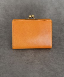 An+u（アンユー）の「レザー×ガマグチ ミドルウォレット leather purse（財布）」