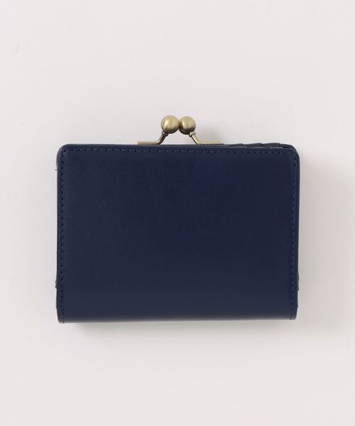 An+u（アンユー）の「レザー×ガマグチ ミドルウォレット leather purse（財布・レディース・ダークブラウン/グリーン/ブラック/ブラウン/ネイビー/イエロー・FREE）」の12枚目の写真