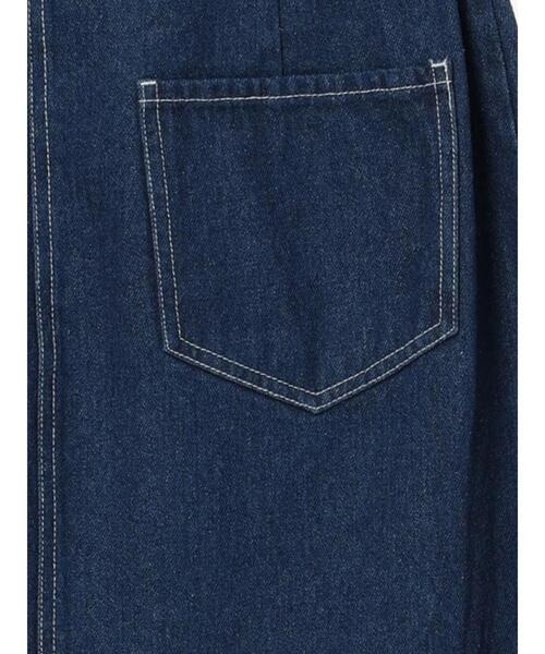 Lugnoncure（ルノンキュール）の「ラップ風デニムスカート《2025spring catalog item》（スカート・レディース・ブルー/ブラック/ネイビー・L/M）」の20枚目の写真