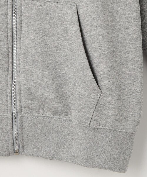 NIKE(ナイキ)の「限定展開 NIKE/ナイキ クラブ FT L/S フルジップ フーディ / FN3885(パーカー・メンズ・グレー/ブラック・MEDIUM/LARGE/XX-LARGE/X-LARGE)」の7枚目の写真