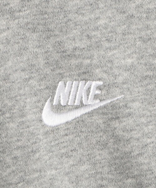 NIKE(ナイキ)の「限定展開 NIKE/ナイキ クラブ FT L/S フルジップ フーディ / FN3885(パーカー・メンズ・グレー/ブラック・MEDIUM/LARGE/XX-LARGE/X-LARGE)」の8枚目の写真