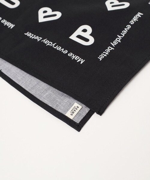 BEAMS HEART（ビームスハート）の「Bロゴ バンダナ（バンダナ/スカーフ・レディース・ピンク/レッド/オレンジ/ロイヤルブルー/ブルー/ブラック・ONE SIZE）」の7枚目の写真