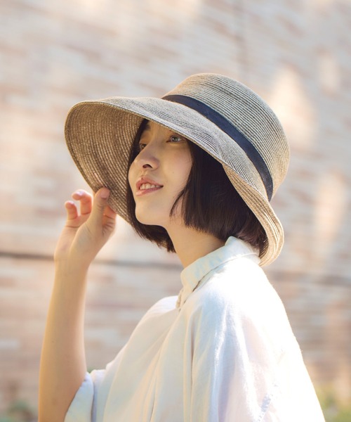 日本製 キャペリンハット アレナ Alena（ハット）｜田中帽子店