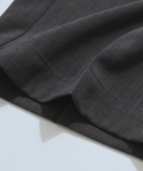 VIS(ビス)の「【美easy】ワンタックワイドスラックスパンツ/洗える(スラックス・レディース・キナリ/グリーン系その他2/ブラック/ブルー/イエロー系その他2/ネイビー/グレー/オレンジ系その他・SS/S/M/L)」の18枚目の写真