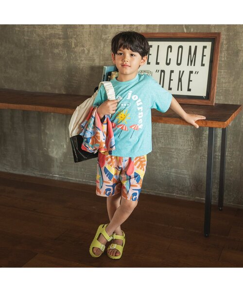 BREEZE(ブリーズ)の「ワンショルダースイムBAG(スイムグッズ・キッズ・アイボリー/オレンジ・FREE)」の5枚目の写真