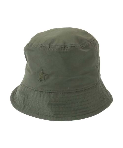 CONVERSE TOKYO（コンバーストウキョウ）の「STAR★ BUCKET HAT（ハット・レディース・ブラック/ベージュ/カーキ・SMALL/LARGE）」の3枚目の写真