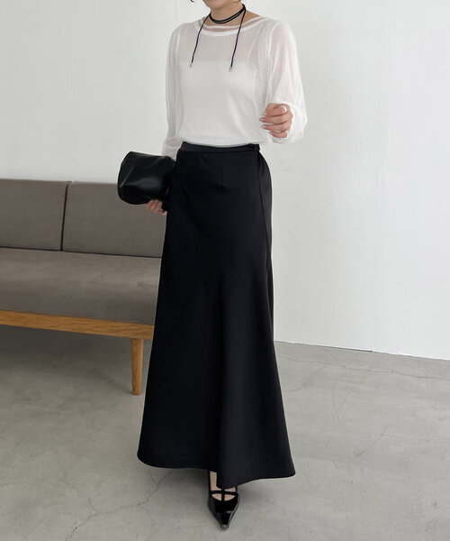 【CAPRICIEUX LE'MAGE】バイアススカート バイアススカート（スカート）｜CAPRICIEUX LE'MAGE（カプリシューレ