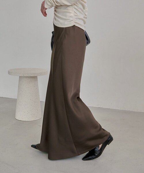 新色/ブラウン】バイアススカート（スカート）｜CAPRICIEUX LE'MAGE