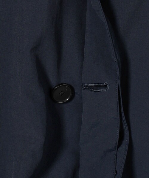 BEAUTY&YOUTH UNITED ARROWS(ビューティーアンドユースユナイテッドアローズ)の「PERTEX ナイロン バルマカーン コート‐撥水機能‐(ステンカラーコート・メンズ・ベージュ/ネイビー/パープル/グレー・S/XL/L/M)」の11枚目の写真