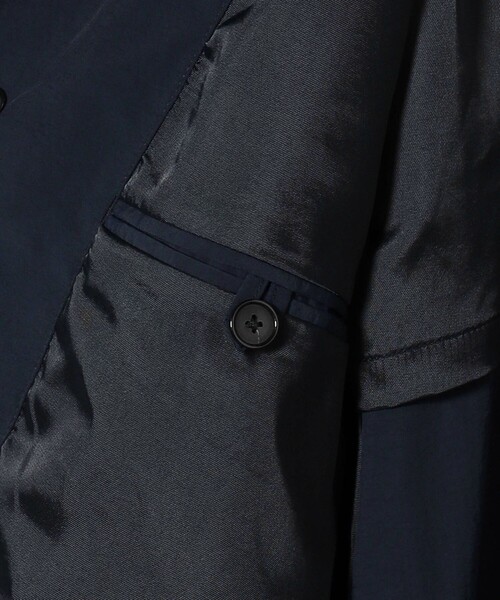 BEAUTY&YOUTH UNITED ARROWS(ビューティーアンドユースユナイテッドアローズ)の「PERTEX ナイロン バルマカーン コート‐撥水機能‐(ステンカラーコート・メンズ・ベージュ/ネイビー/パープル/グレー・S/XL/L/M)」の12枚目の写真