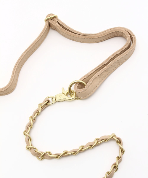 Beau're(ヴュレ)の「Beaure ビュレ 本革 キルティング レザーチェーン ショルダーバッグ 2Way(ショルダーバッグ・レディース・サーモンピンク/アイボリー/サンドベージュ/ブラック・FREE)」の14枚目の写真