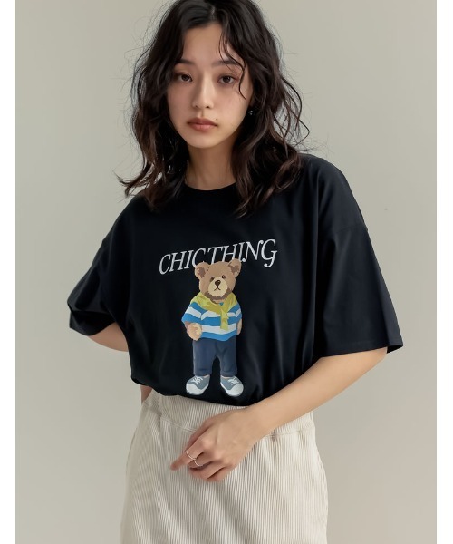 tシャツ 「接触冷感/UVカット」バックブリーズテックオーバーラップサークルプリントTシャツ レディース 接触冷感/UVカット】BACK BREEZE TECH オーバーラップサークル