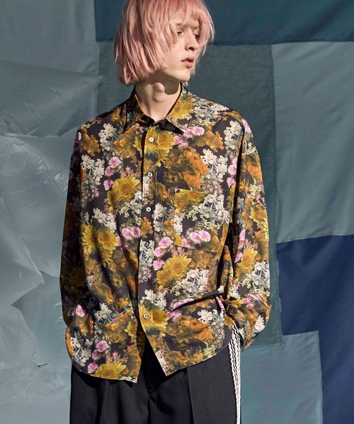 MAISON SPECIAL（メゾンスペシャル）の「《UNISEX》【LIMITED EDITION】ORIGINAL GRAPHIC Prime-Over Regular Collar Shirt/オリジナルグラフィックプライムオーバーレギュラーカラーシャツ【MAISON SPECIAL/メゾンスペシャル】（シャツ/ブラウス・メンズ・その他6/その他15/その他4/その他7/その他9/その他12/その他8/その他10/その他13/その他1/その他2/その他3/その他5/その他11/その他14・2/1）」の5枚目の写真