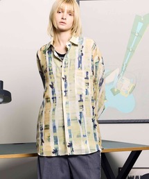 《UNISEX》【LIMITED EDITION】ORIGINAL GRAPHIC Prime-Over Regular Collar Shirt/オリジナルグラフィックプライムオーバーレギュラーカラーシャツ【MAISON SPECIAL/メゾンスペシャル】