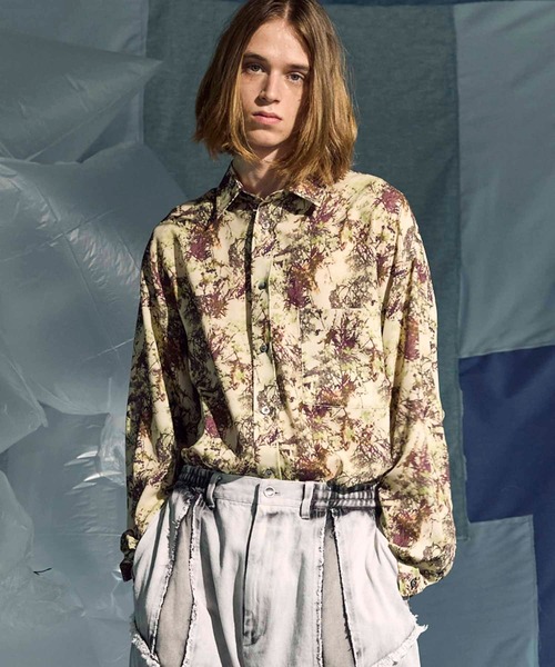 MAISON SPECIAL（メゾンスペシャル）の「《UNISEX》【LIMITED EDITION】ORIGINAL GRAPHIC Prime-Over Regular Collar Shirt/オリジナルグラフィックプライムオーバーレギュラーカラーシャツ【MAISON SPECIAL/メゾンスペシャル】（シャツ/ブラウス・メンズ・その他6/その他15/その他4/その他7/その他9/その他12/その他8/その他10/その他13/その他1/その他2/その他3/その他5/その他11/その他14・2/1）」の11枚目の写真