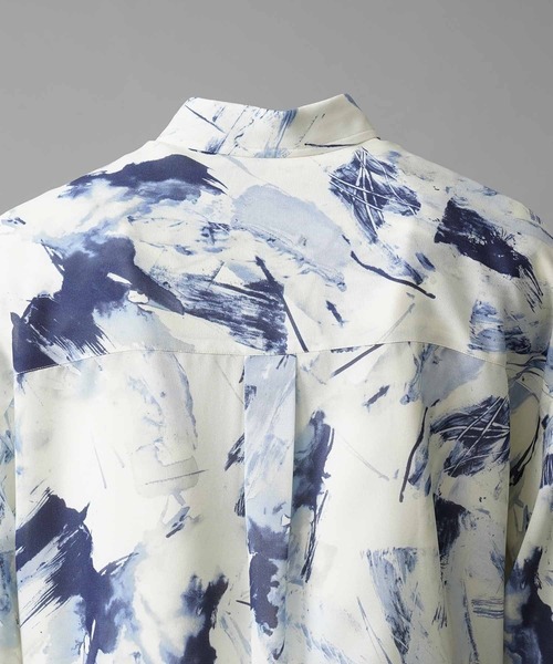 MAISON SPECIAL（メゾンスペシャル）の「《UNISEX》【LIMITED EDITION】ORIGINAL GRAPHIC Prime-Over Regular Collar Shirt/オリジナルグラフィックプライムオーバーレギュラーカラーシャツ【MAISON SPECIAL/メゾンスペシャル】（シャツ/ブラウス・メンズ・その他6/その他15/その他4/その他7/その他9/その他12/その他8/その他10/その他13/その他1/その他2/その他3/その他5/その他11/その他14・2/1）」の17枚目の写真